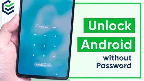 How to unlock an Android phone without a password.